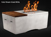 Slick Rock Concrete Oasis 48" Fire Table - GreatWhite