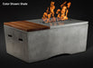 Slick Rock Concrete Oasis 48" Fire Table - Shale