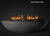 Slick Rock Concrete Oasis 60" Oval Fire Bowl - Gray