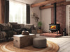 Osburn 1700 Wood Stove shown in an alternate leg and door overlay configuration