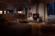 Osburn Inspire 2000 Wood Stove shown with an alternate base kit option