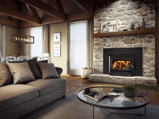 Osburn 3500 Wood Insert (OB03510) installed in a home interior