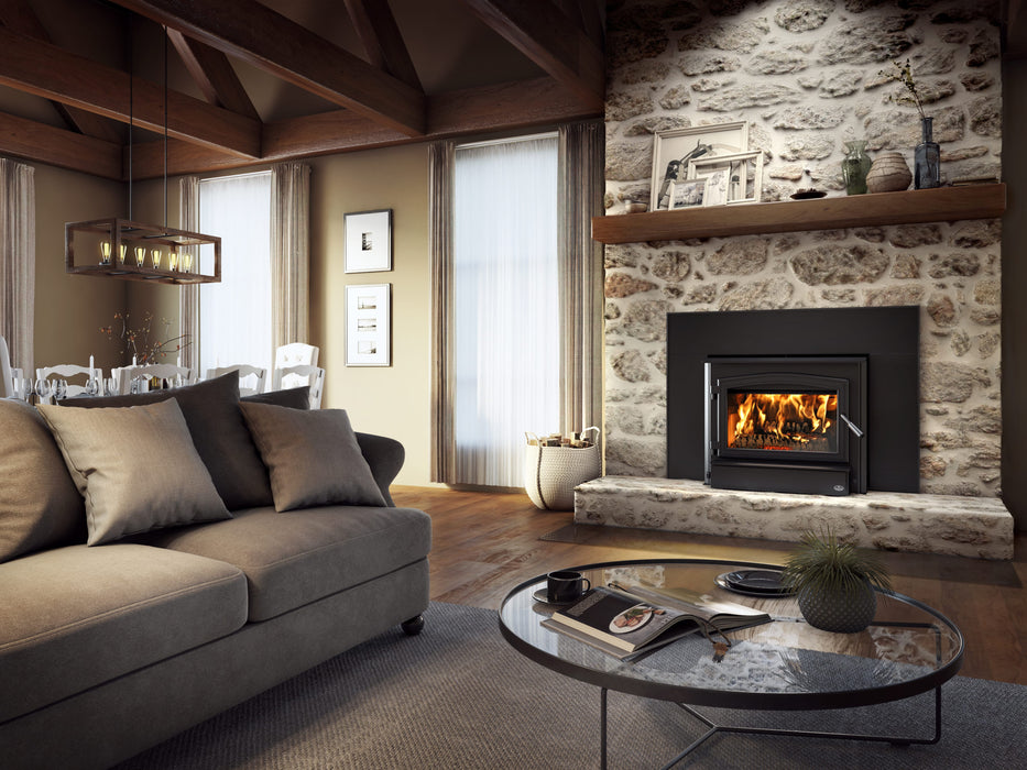 Osburn 3500 Wood Insert (OB03510) installed in a home interior