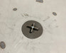 Ohio Flame 4" Round Blocking Plate with Extended Tee