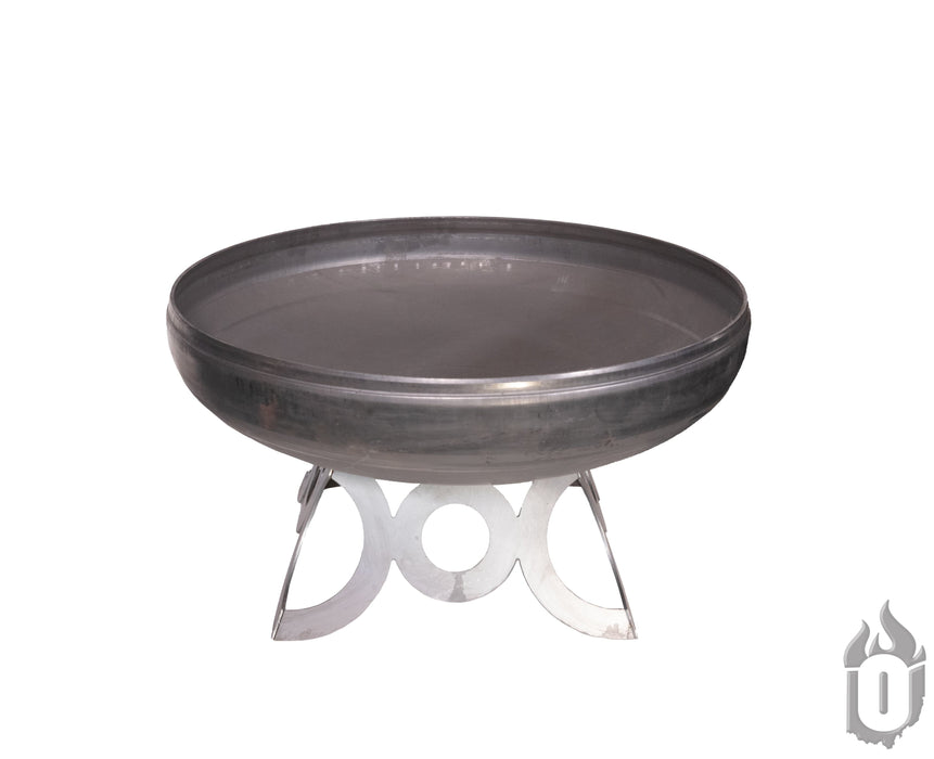 Ohio Flame Liberty Fire Pit with Circular Base
