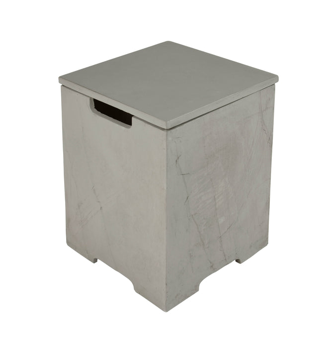 Elementi Square Tank Cover - Space Gray