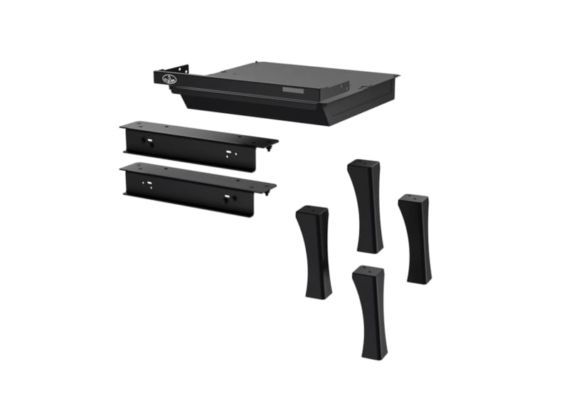 Osburn Black Cast Iron Straight Legs for 2000 Wood Stove - OA10235
