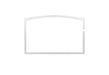 Osburn Brushed Nickel Door Overlay - OA10042