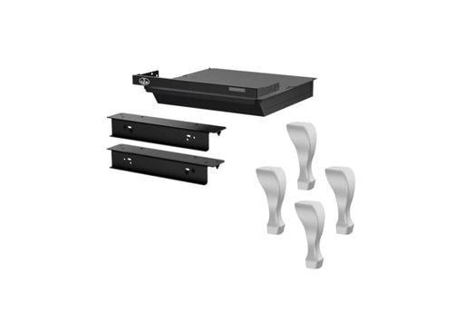 Osburn Brushed Nickel Traditional Legs for 2000 Wood Stove - OA10228