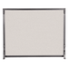 Pilgrim 44 Inch Single Panel Forged Iron Fireplace Screen