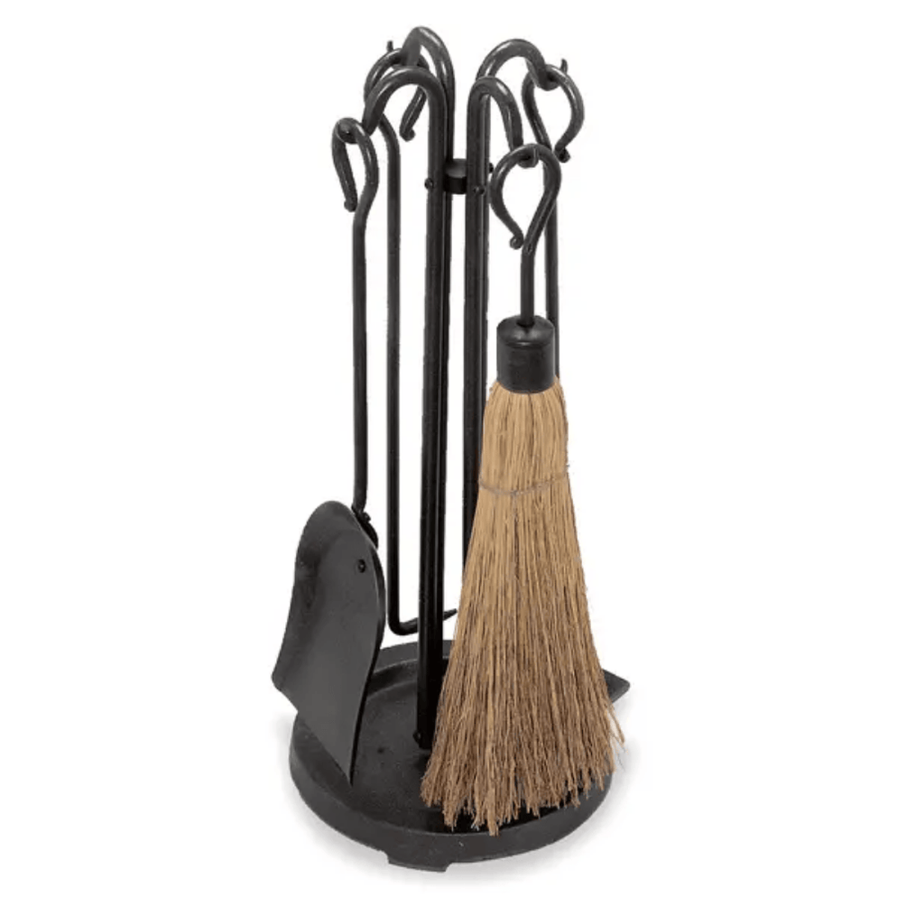 Pilgrim Compact Wood Stove Tool Set - Matte Black Finish | Woodland Direct - View #8