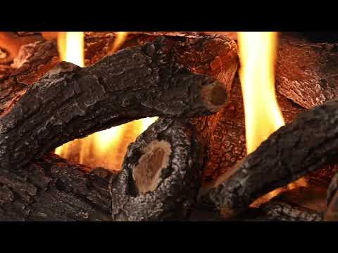 Grand Canyon Gas Logs Vulcan Vent-Free product demo video - Split Oak