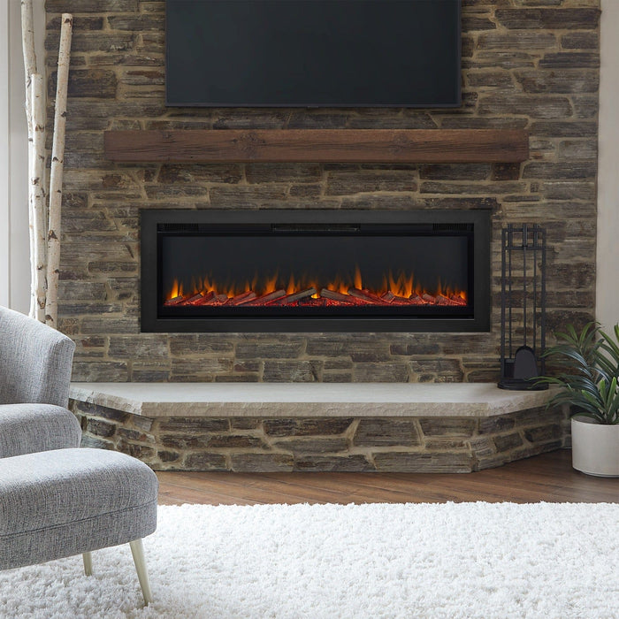 Real Flame 65" Wall Mounted / Recessed Electric Fireplace Insert
