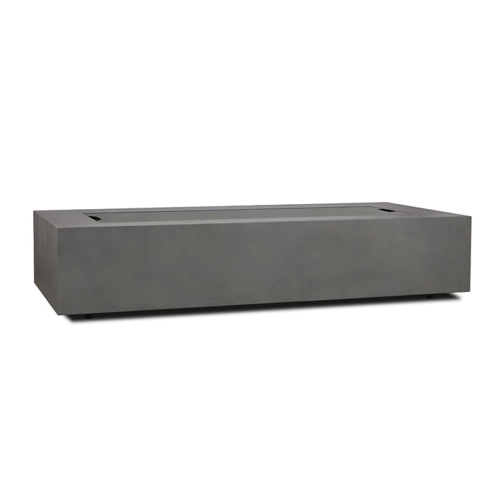 Real Flame Aegean 70" Rectangle LP Fire Table w/ NG Conv