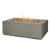 Real Flame Aegean Small Rectangle LP Fire Table w/ NG Conv