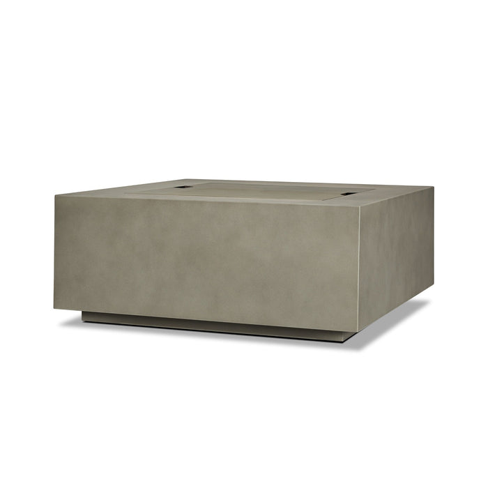 Real Flame Aegean Square LP Fire Table w/ NG Conv