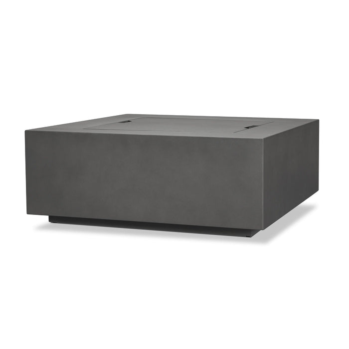 Real Flame Aegean Square LP Fire Table w/ NG Conv