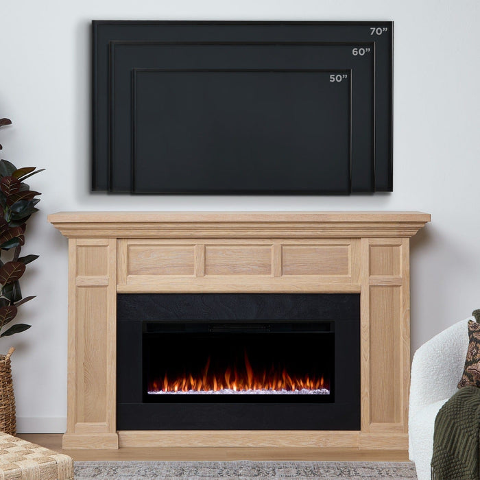 Real Flame Alcott Landscape Smart Electric Fireplace
