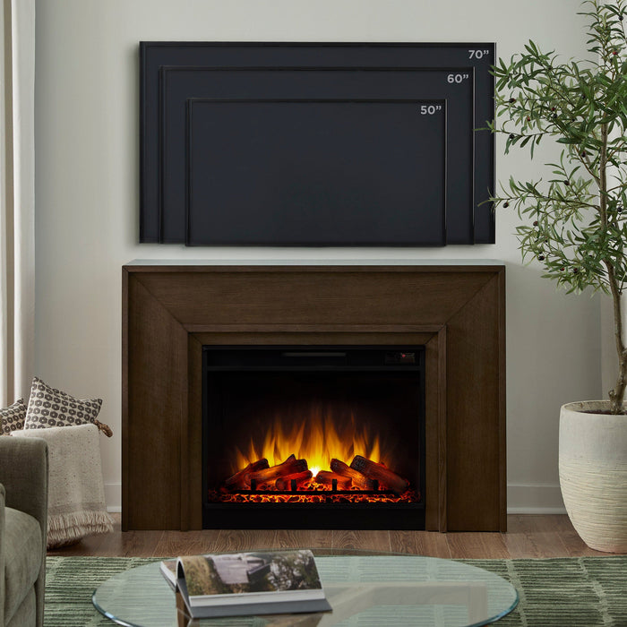 Real Flame Beck Grand Fireplace Mantel
