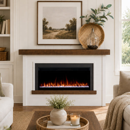 Real Flame Bernice Landscape Smart Electric Fireplace
