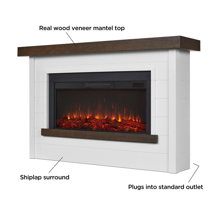 Real Flame Bernice Landscape Smart Electric Fireplace