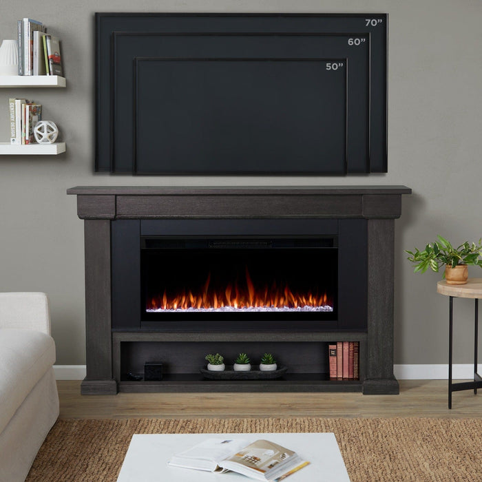 Real Flame Bristow Landscape Smart Electric Fireplace