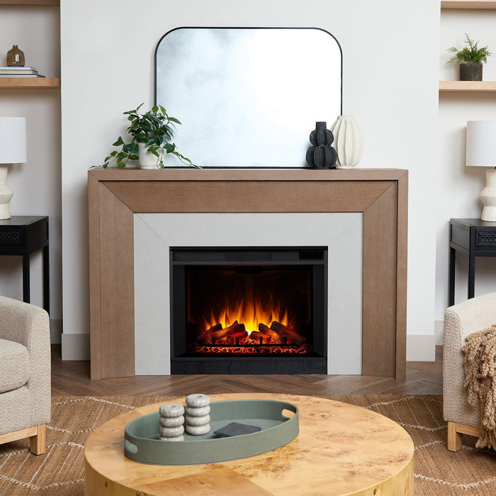 Real Flame Brooks Grand Fireplace Mantel