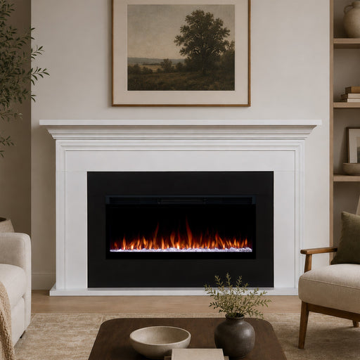Real Flame Cleo Landscape Smart Electric Fireplace