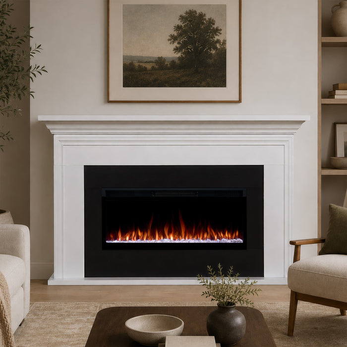 Real Flame Cleo Landscape Smart Electric Fireplace
