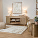 Real Flame Dahlia Landscape Shelf TV Stand
