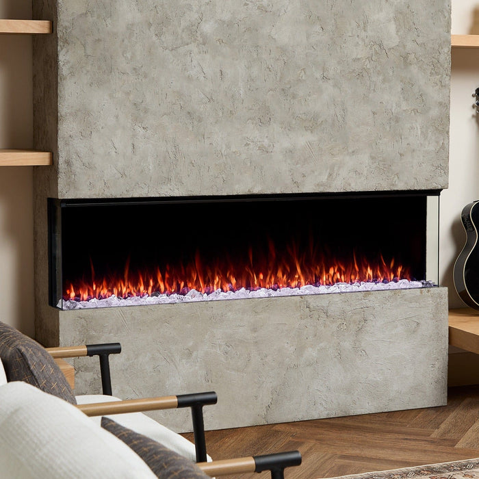 Real Flame Designer Series 64" 3-Sided Electric Fireplace Insert