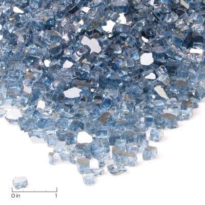 Real Flame Fire Glass