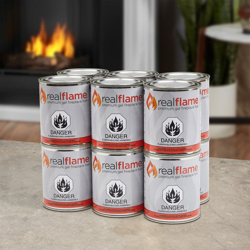 Real Flame Gel Fuel - 13 oz Cans - 12 pk