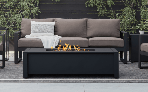 Real Flame Keenan Rectangle LP Fire Table