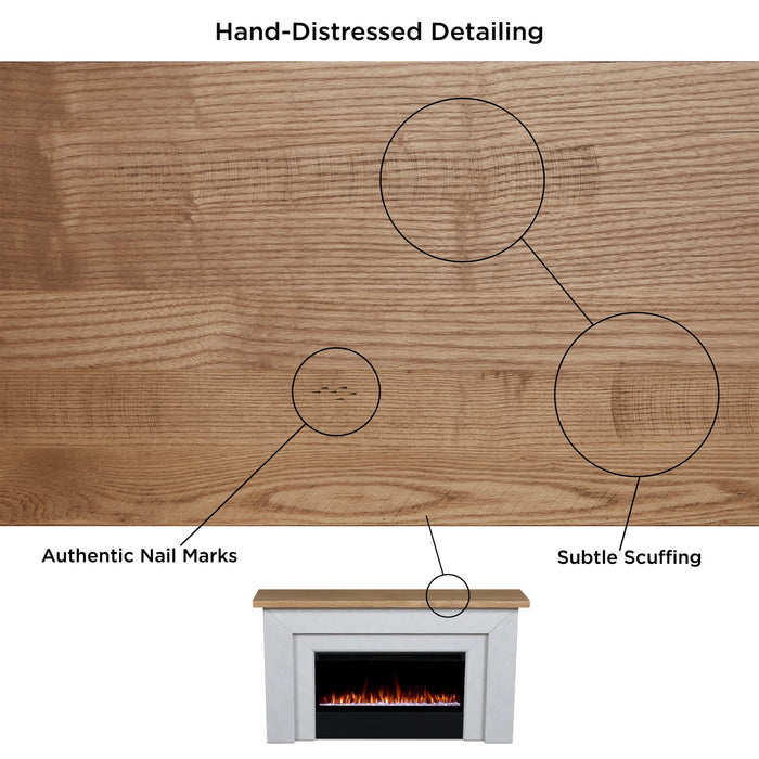 Real Flame Malie Landscape Smart Electric Fireplace