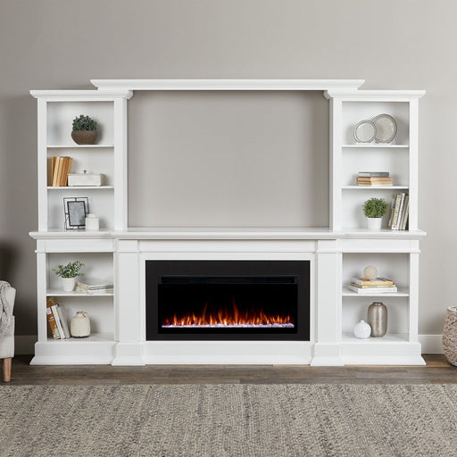 Real Flame Monte Vista Smart Landscape Electric Fireplace Tv Stand