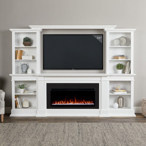 Real Flame Monte Vista Smart Landscape Electric Fireplace Tv Stand