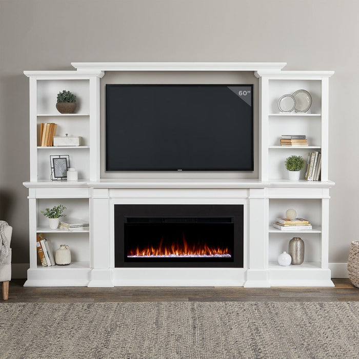 Real Flame Monte Vista Smart Landscape Electric Fireplace Tv Stand