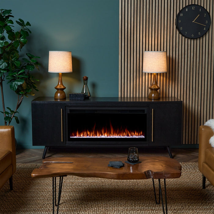 Real Flame Morris Landscape Smart Electric Fireplace Tv Stand