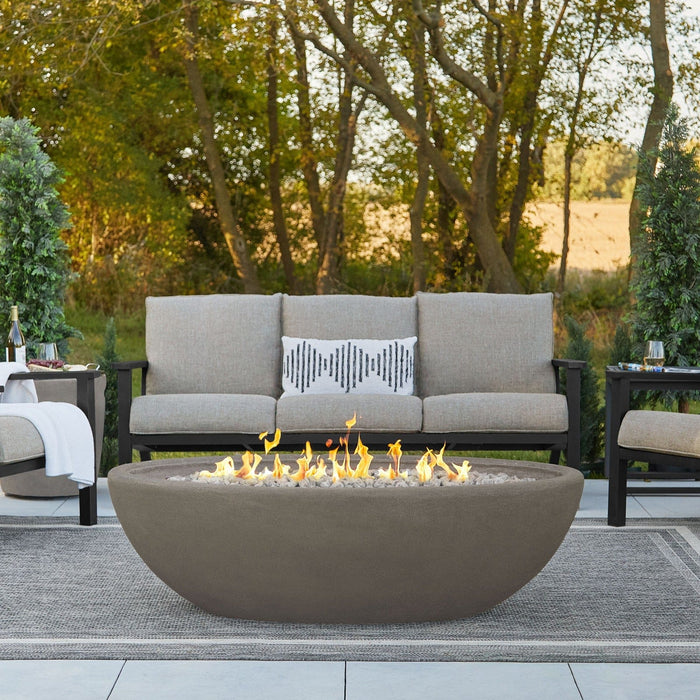 Real Flame Riverside Large Oval Fire Bowl