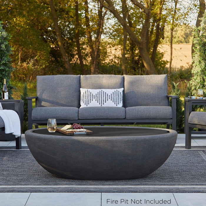 Real Flame Riverside Large Oval Lid