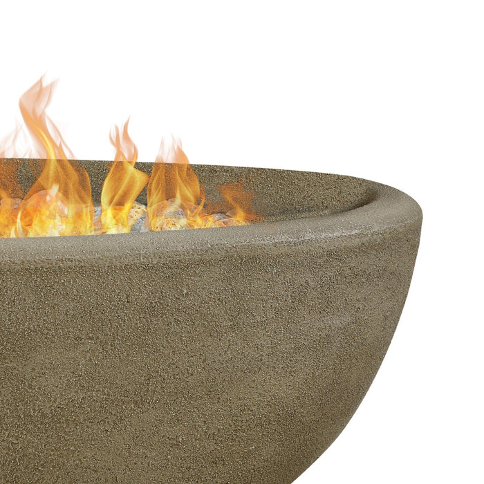Real Flame Riverside Oval Fire Bowl