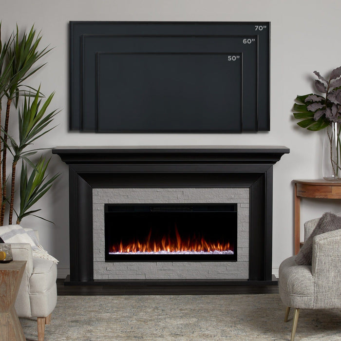 Real Flame Sonia Landscape Smart Electric Fireplace