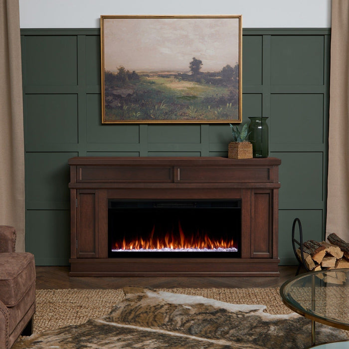 Real Flame Torrey Landscape Smart Electric Fireplace Tv Stand