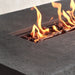 Real Flame Ventura Rect LP Fire Table w/ NG Conv