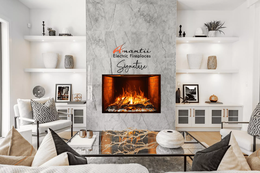 Amantii Signature Optimyst fireplace in modern room