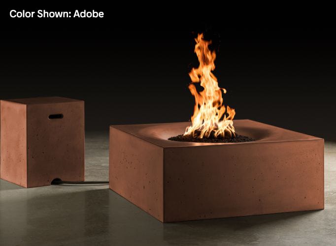 Slick Rock Concrete Horizon 36" Fire Table — Table Only