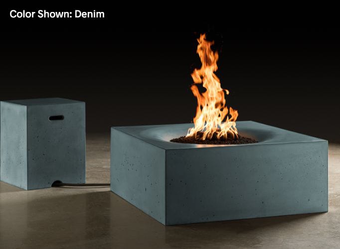 Slick Rock Concrete Horizon 36" Fire Table — Table Only