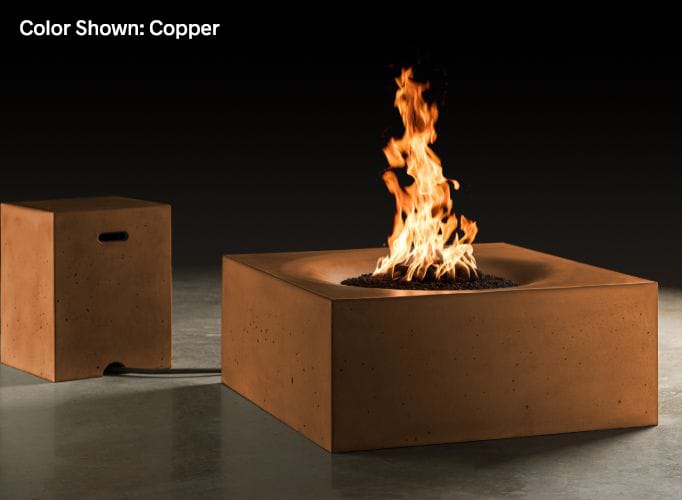 Slick Rock Concrete Horizon 36" Fire Table — Table Only
