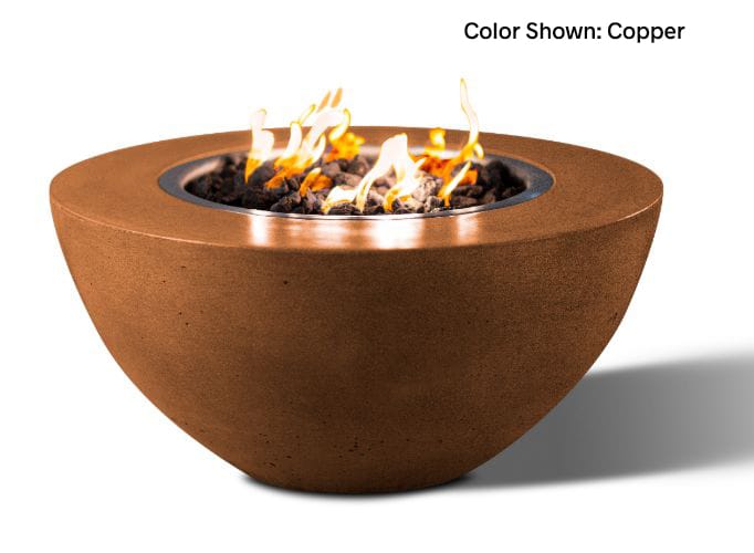 Slick Rock Concrete Oasis 34" Fire Bowl — Bowl Only